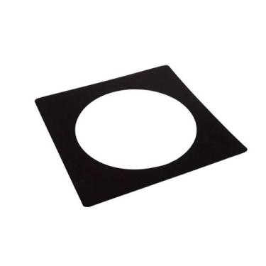 Imagem de Acabamento Para Forro 35x35 Preto Duto 9 Chaminé Fogão - INOX LAURINDO