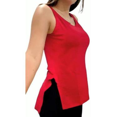 Imagem de Blusa Regata Feminina Academia Fitness Cobre Bumbum Premium - Bella Ne