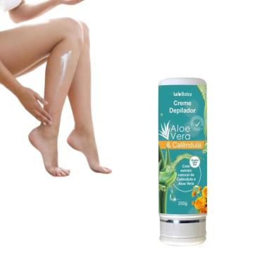 Imagem de Creme Depila Sem Dor Axila Virilha Pernas Calêndula E Aloe