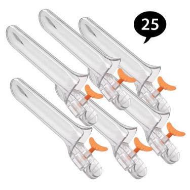 Imagem de Espéculo Vaginal Descartável Ginecológico Tamanho P (CRAL) - 25 Unidad