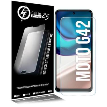 Imagem de 2 Películas De Vidro Compatível Moto G42 XT2233 6.4 - Cell In Power25