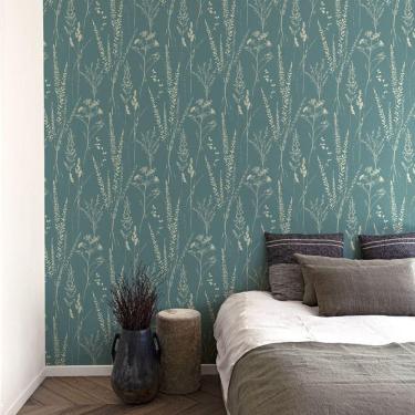 Imagem de Papel De Parede Ciara Folhagem Verde A64202