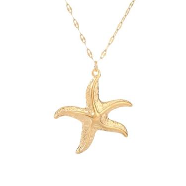 Imagem de LLYANZ Colar de aço inoxidável com pingente de caracol marinho tartaruga marinha 45 + 5 cm, normal, Aço inoxidável, Sem Pedra Preciosa