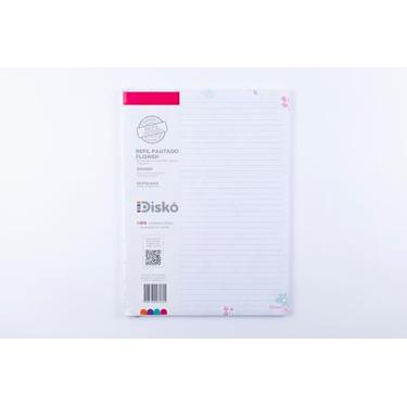 Imagem de Diskô – Refil para Caderno Inteligente All Flower 50 Folhas 90G G – Reposição para Anotações