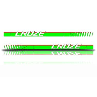 Imagem de Adesivo Chevrolet Cruze Faixa Lateral - Cromo Sign