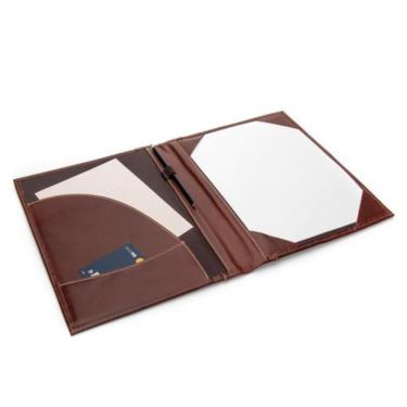 Imagem de Pasta Executiva Marrom Escuro