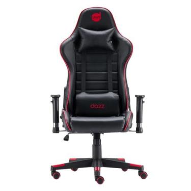 Imagem de Cadeira gamer dazz prime-x v2 preto e vermelho