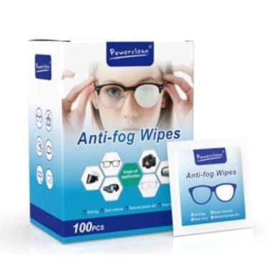 Imagem de Lenço Umedecido Flanela Eco Antiembaçante Limpa Lente Câmera Óculos Celular Tela 100 unidades (1)