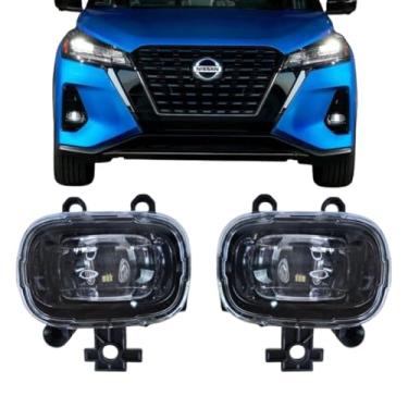 Imagem de Par Farol de Milha Kicks 2021 á 2024 com Led Foco Simples