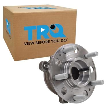 Imagem de TRQ Rolamento de roda e conjunto de cubo compatível com 2022-2023 Hyundai Kona N Sonata Tucson 2021-2022 Veloster N 2021 Kia K5