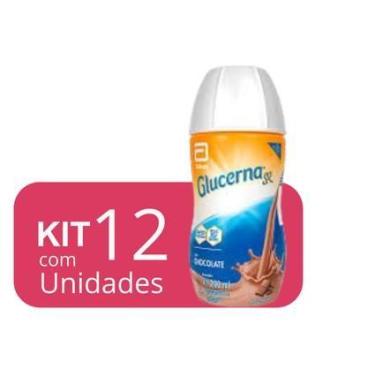 Imagem de KIT C/12 UN Glucerna SR Chocolate 200ml - Abbott