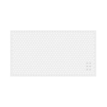 Imagem de Painel para Fotos Estrelinha 40x74cm com ímãs, Mural Magnético, Quadro Metálico, Branco - Geguton