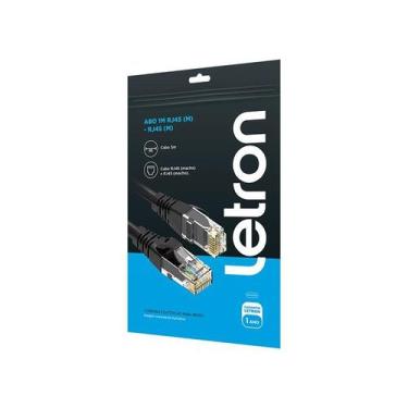 Imagem de Cabo rj45 3m rede lan letron - LEONORA LETRON