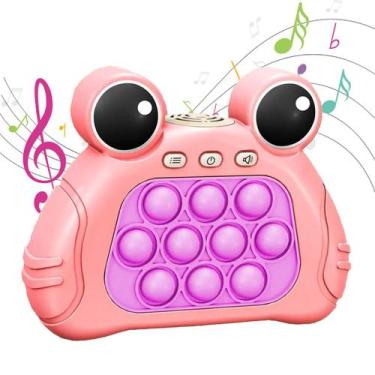 Imagem de Pop It Fidget Mini Game Interativo 4 Modos Sapinho Toys Divertido Anti