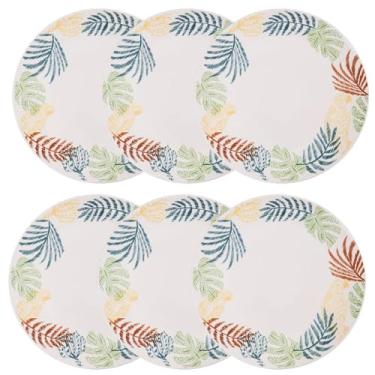 Imagem de Oxford Conjunto Com Pratos Rasos 26Cm 06 Peças Unni Caminho Da Selva