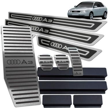 Imagem de Soleira Pedaleira Descanso Audi A3 Manual 1996 2006 Preto