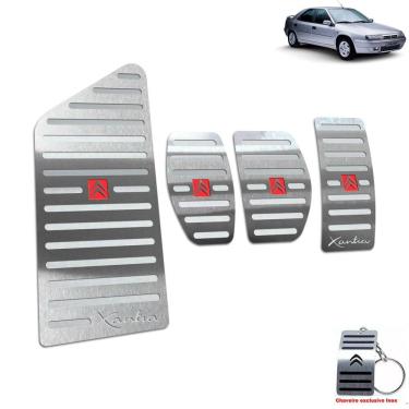 Imagem de Descanso Pedaleira Citroen Xantia 1994 A 2001 Aço Inox