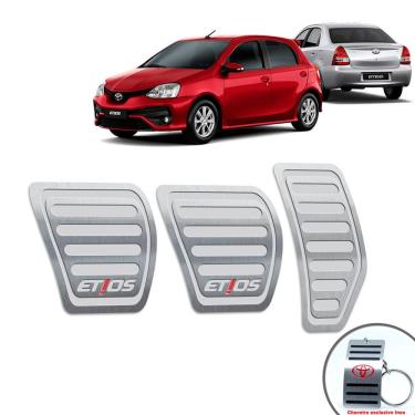 Imagem de Pedaleira Manual Toyota Etios Platinum 2014 A 2019 Prata
