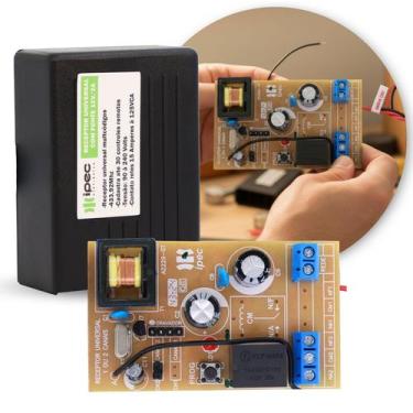 Imagem de Receptor Universal Com Fonte 2a 433,92 Mhz 1 Canal Ipec