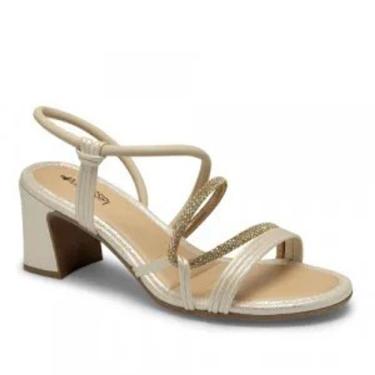 Imagem de Sandália Feminina De Salto Bloco Mississipi Mc415-0002