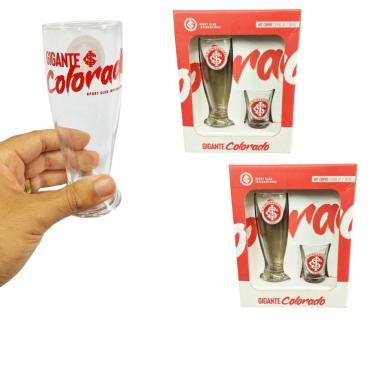 Imagem de Kit 2 Copos Tulipa Munich 200Ml + 2 Copos Shot Dose 60Ml