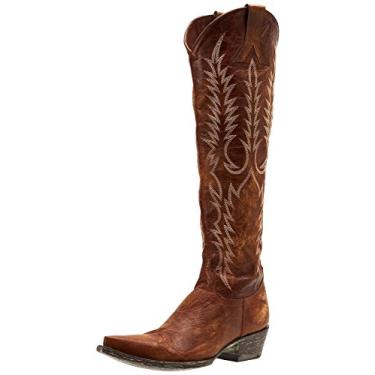 Imagem de Old Gringo Bota feminina Mayra Bis L1213, Latão, 36 BR