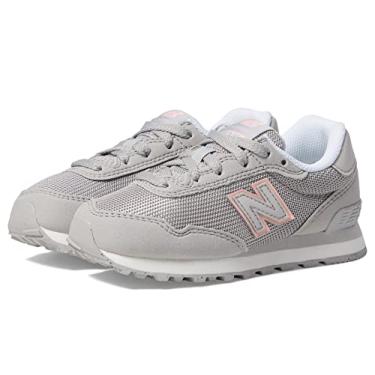 Imagem de New Balance Tênis masculino 515 V1 com cadarço, Nuvem de chuva/névoa rosa, 11.5 Little Kid