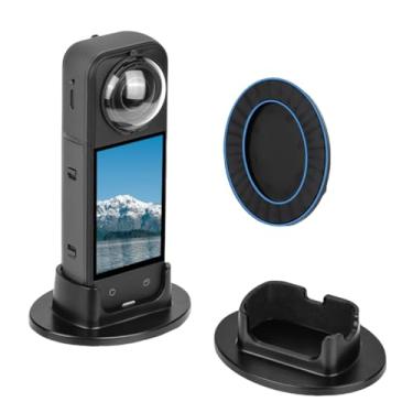 Imagem de Sanpyl Suporte de Mesa para 360 X5, Suporte de Base Estável Com Porta de Carregamento, Suporte Fixo de Ajuste Confortável para Câmera 360 X5, Acessórios Essenciais de Mesa