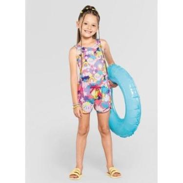 Imagem de Shorts Brandili De Cachorrinhos Infantil-Feminino