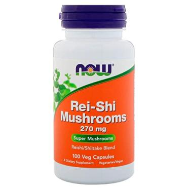 Imagem de Cogumelo Rei-shi Mushrooms Now Foods 100 Caps Importado