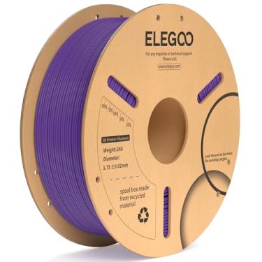 Imagem de ELEGOO Filamento PLA Plus 1,75mm Roxo 1KG, Filamento PLA+ de Impressora 3D mais Resistente e mais Forte Precisão Dimensional Pro +/- 0,02 mm, Carretel de 1kg (2,2lbs)