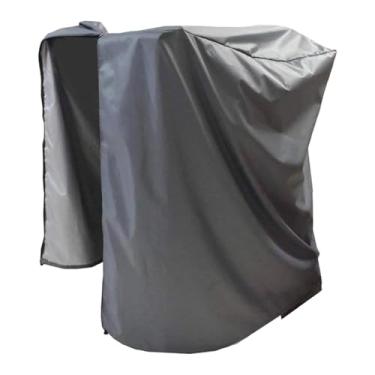 Imagem de Generic Capa para esteira, capa para máquina de corrida, equipamento de ginástica, à prova de poeira, acessórios versáteis, proteção para áreas internas e, Cinza