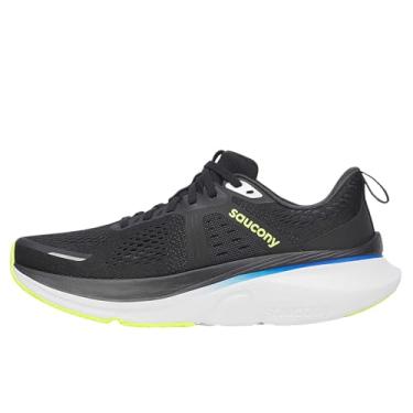 Imagem de Saucony Tênis masculino Guide 18, Preto/lápis-lazúli, 47