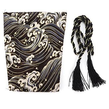 Imagem de Tnfeeon Tampa Capa de Engrenagem de Marchas JDM Tampa Alavanca Alavanca de para Modificação de Estilo Japonês Com Material de Lona e Corda Incluída (C)