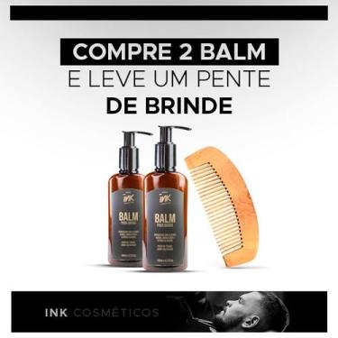 Imagem de Kit Balm Hidratante para barba 140 ml - Estilo Ink - Estilo ink cosmét