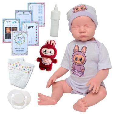 Imagem de Bebê Reborn Menina Recém Nascida Princesa Pode Dar Banho - Cegonha Reb