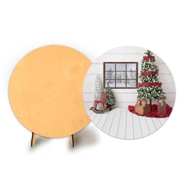 Imagem de Painel Sublimado 50cm C Elastico Natal + Suporte MDF (NAT105)
