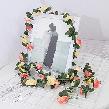 Imagem de Videira de flores artificiais para decoração – Ideal para uso em casa, festa e eventos