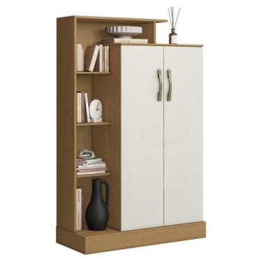 Imagem de Multiuso Sapateira 2 Portas 91 Cm Florenca Atacama Off White Armoveis 