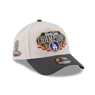 Imagem de BONE NEW ERA 9FORTY A-FRAME WORLD SERIES CHAMPIONS LOS ANGELES DODGERS MLB-Masculino