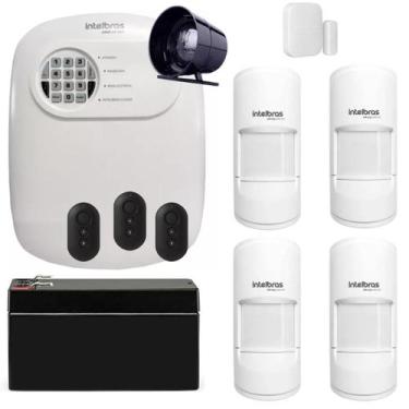 Imagem de Kit PersonalizadO Alarme Intelbras com Sensores de Presença