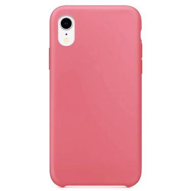 Imagem de Capa Capinha Silicone Compatível Com Apple iPhone XR - GCM Cases, Rosa
