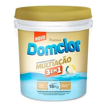 Imagem de Clorador Para Piscinas Multiação 3 Em 1 Domclor 10kg - Genco