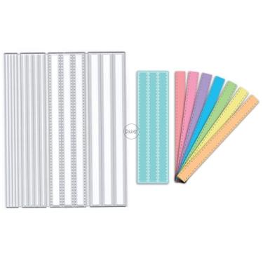 Imagem de DzIxY Matrizes irregulares de corte de metal de borda longa para fazer cartões, papel em relevo, corte, máquina de scrapbook, estêncis, bolsos de armazenamento, suprimentos