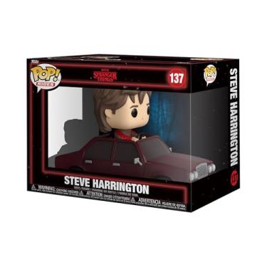 Imagem de Funko Pop! Rides: Stranger Things Season 5 - Steve Harrington - Figura de vinil colecionável - ideia de presente - Mercadoria oficial - brinquedos para crianças e adultos