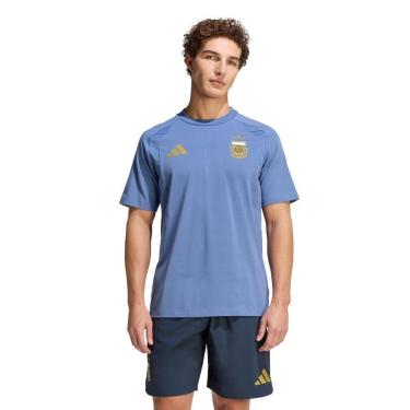 Imagem de Camiseta Argentina Tiro Travel Adidas-Masculino
