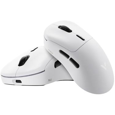 Imagem de Rapoo Mouse para jogos sem fio leve VT MAX, sensor PAW3950, vida útil da bateria 750H, sondagem de 8K, 45K DPI, modo duplo 2,4G/USB-C, mouse de desempenho de nível de esportes para PC/Mac (VT3 MAX