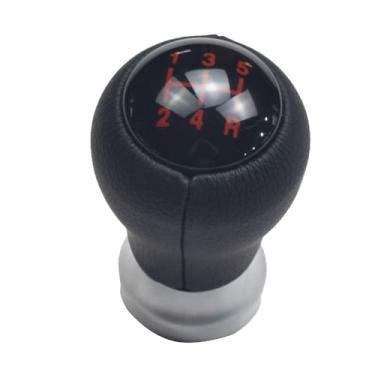 Imagem de Yoegerery Alavanca manual de câmbio de marchas de couro alavanca de câmbio Handebol compatível com Kia Picanto Morning 2012-2015 Rio MK3 2016 acessórios de carro