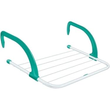 Imagem de Varal Portátil para Portas e Janelas, Secador de Roupas Prático para Apartamento