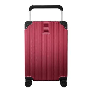Imagem de Mala Rígida De Fibra 360° Tamanho Bordo - Gladiador Wide (Cereja)